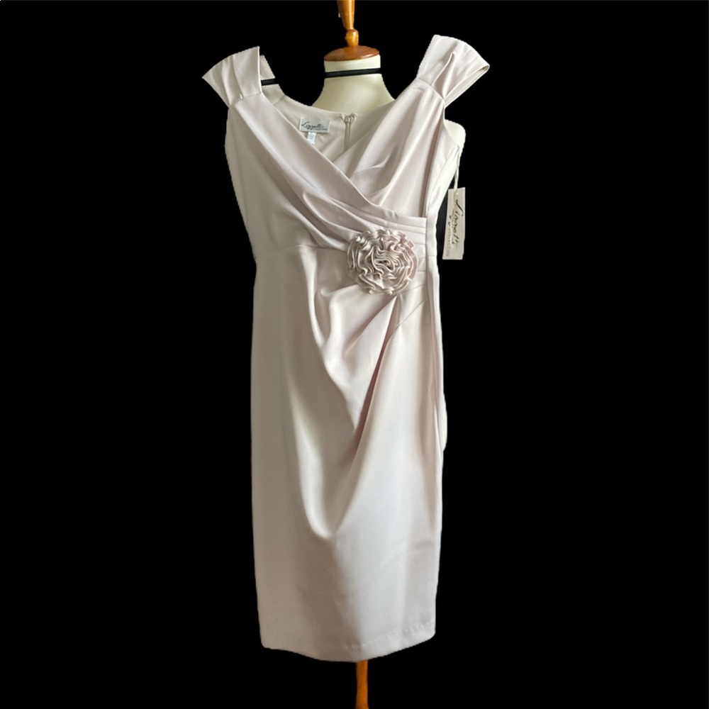 Lizzatti Collection Beige Cocktail Dress NWT